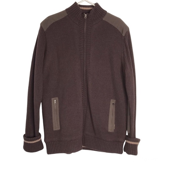 Horny Toad Commander Ribbed 100% Merino Wool Military Jacket Size Large … - Picture 4 of 16